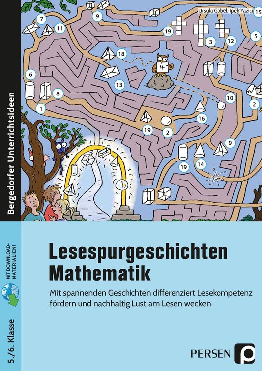 Produktbild: Lesespurgeschichten 5./6. Klasse - Mathematik