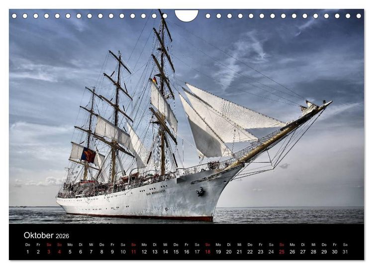 Produktbild: Baltic Sail (Wandkalender 2026 DIN A4 quer), CALVENDO Monatskalender