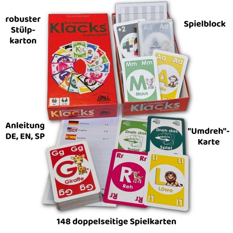 Produktbild: Buchstaben Klacks &ndash; Das ABC spielerisch entdecken