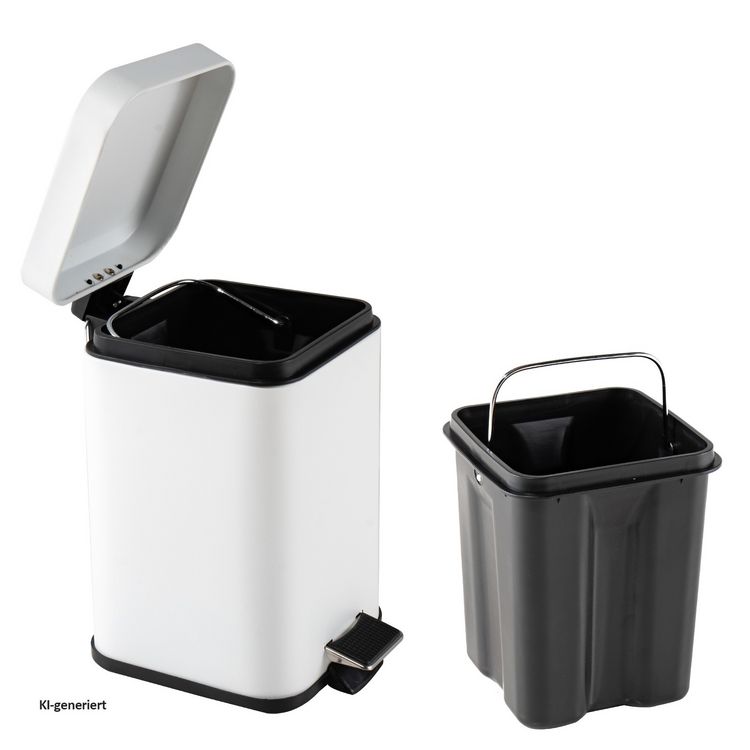 Produktbild: HTI-Living Abfalleimer mit Soft-Close Deckel Eckig 3 Liter Jannik