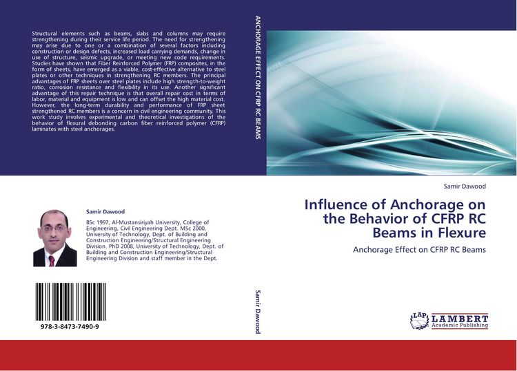Produktbild: Influence of Anchorage on the Behavior of CFRP RC Beams in Flexure