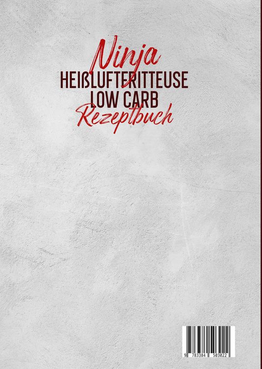 Produktbild: Ninja Hei&szlig;luftfritteuse Low Carb Rezeptbuch