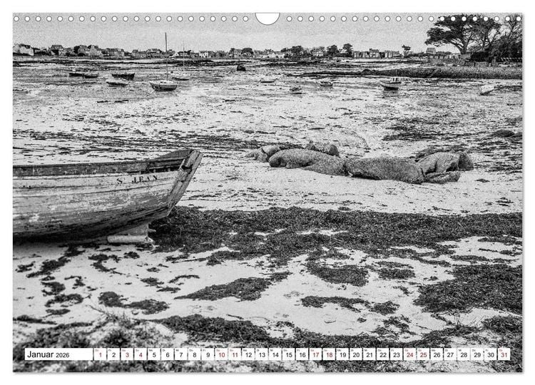 Produktbild: Bretagne Mythen und Steine (Wandkalender 2026 DIN A3 quer), CALVENDO Monatskalender