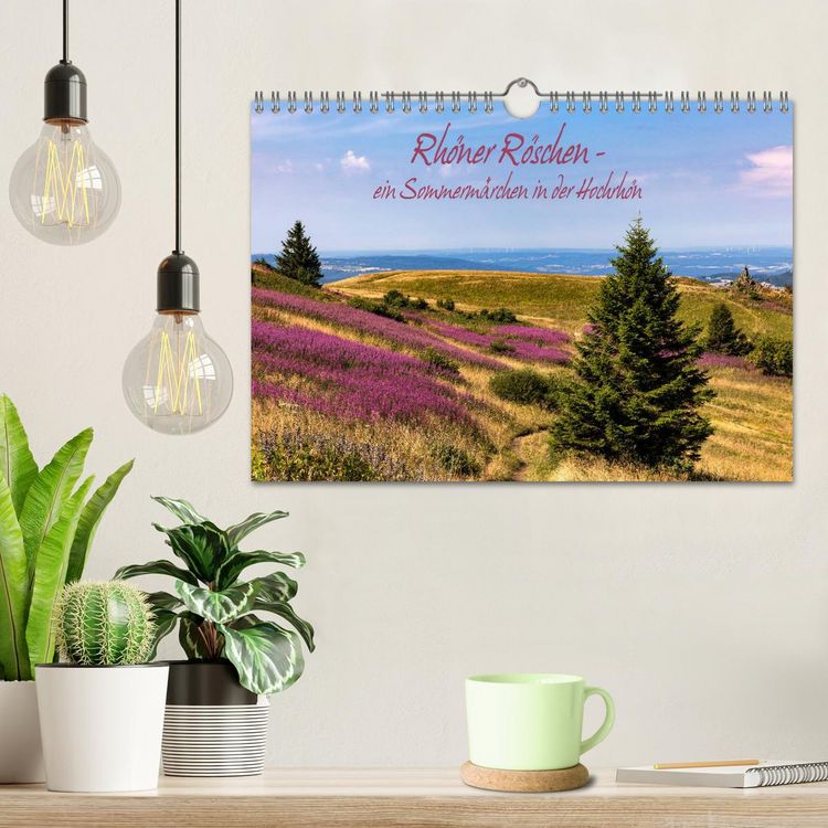 Produktbild: Rh&ouml;ner R&ouml;schen - ein Sommerm&auml;rchen in der Hochrh&ouml;n (Wandkalender 2026 DIN A4 quer), CALVENDO Monatskalender