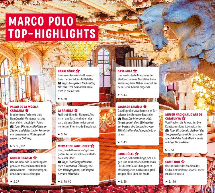 Produktbild: MARCO POLO Reisef&uuml;hrer Barcelona