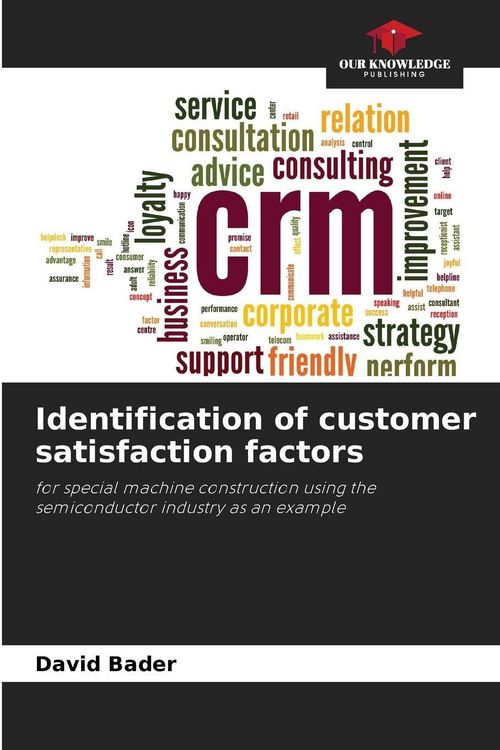 Produktbild: Identification of customer satisfaction factors