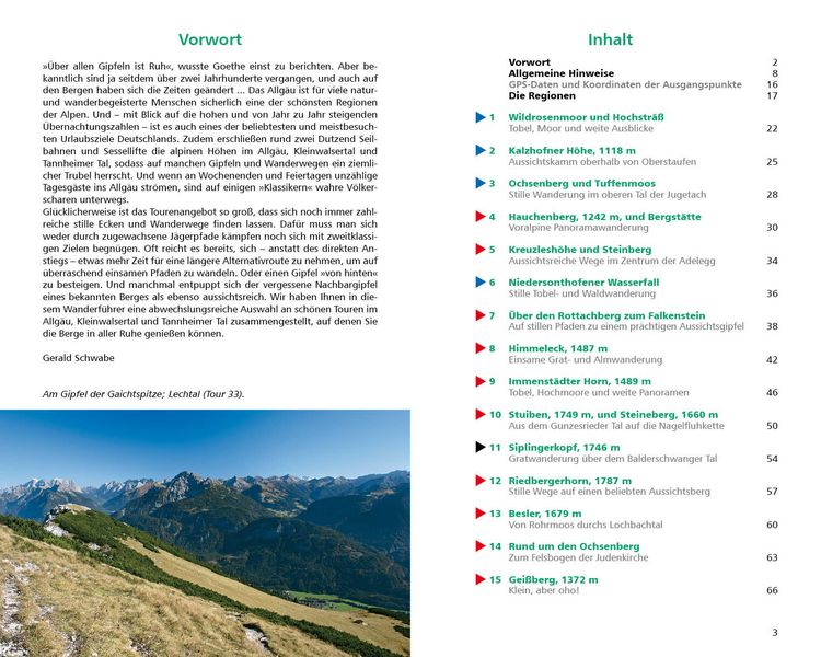 Produktbild: ROTHER Wanderbuch Stille Pfade Allg&auml;u