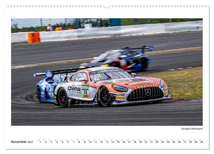 Produktbild: GT Masters am N&uuml;rburgring (hochwertiger Premium Wandkalender 2027 DIN A2 quer), Kunstdruck in Hochglanz