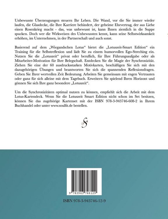 Produktbild: Lotuszeit Smart Edition - nur Buch