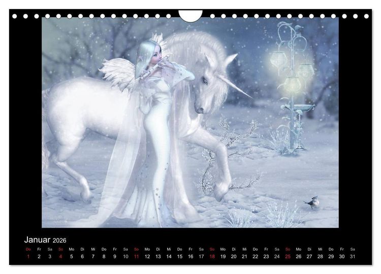 Produktbild: Elfenlichter (Wandkalender 2026 DIN A4 quer), CALVENDO Monatskalender