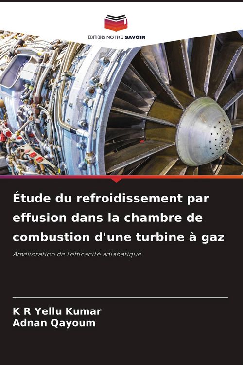 Produktbild: &Eacute;tude du refroidissement par effusion dans la chambre de combustion d'une turbine &agrave; gaz