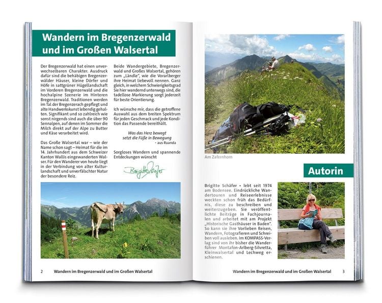 Produktbild: KOMPASS Wanderf&uuml;hrer Bregenzerwald und Gro&szlig;es Walsertal, 60 Touren mit Extra-Tourenkarte