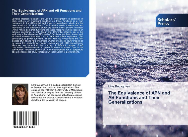 Produktbild: The Equivalence of APN and AB Functions and Their Generalizations