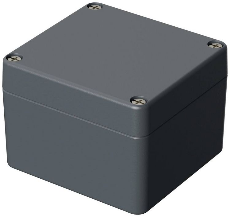 Produktbild: Bopla EUROMAS A 105 01105000 Industrie-Geh&auml;use 75 x 80 x 57 Aluminium Silber-Grau (RAL 7001) 1 St.