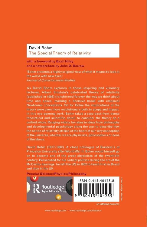 Produktbild: The Special Theory of Relativity