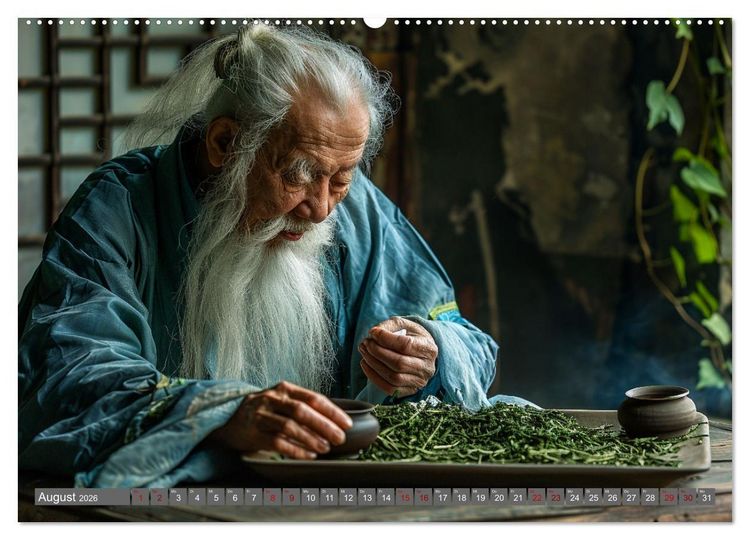 Produktbild: Teezeit Tr&auml;ume (Wandkalender 2026 DIN A2 quer), CALVENDO Monatskalender