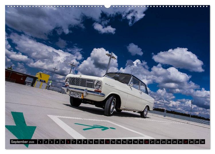 Produktbild: Die sch&ouml;nsten Oldtimer 2026 (Wandkalender 2026 DIN A2 quer), CALVENDO Monatskalender