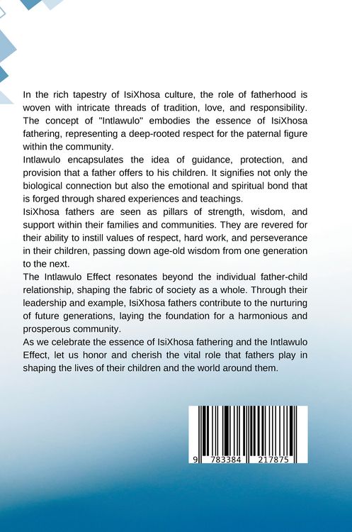 Produktbild: IsiXhosa Fathering: The Intlawulo Effect