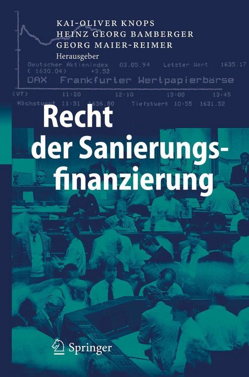 Produktbild: Recht der Sanierungsfinanzierung