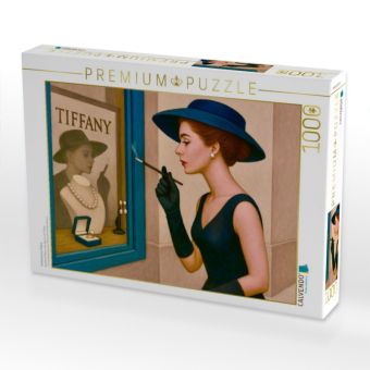 Produktbild: CALVENDO Puzzle Fr&uuml;hst&uuml;ck bei Tiffany | 1000 Teile Lege-Gr&ouml;&szlig;e 64x48cm Foto-Puzzle f&uuml;r gl&uuml;ckliche Stunden