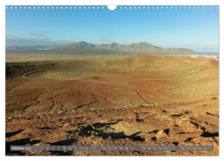 Produktbild: Urlaub auf Lanzarote (Wandkalender 2026 DIN A3 quer), CALVENDO Monatskalender