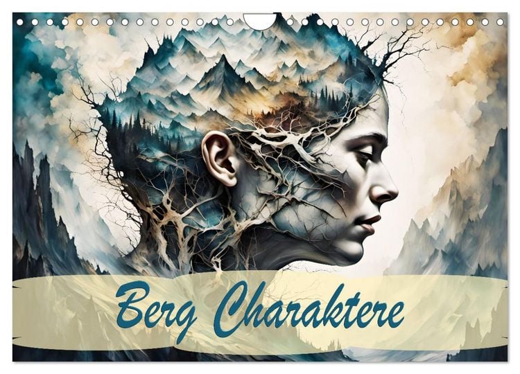 Produktbild: Berg Charaktere (Wandkalender 2026 DIN A4 quer), CALVENDO Monatskalender