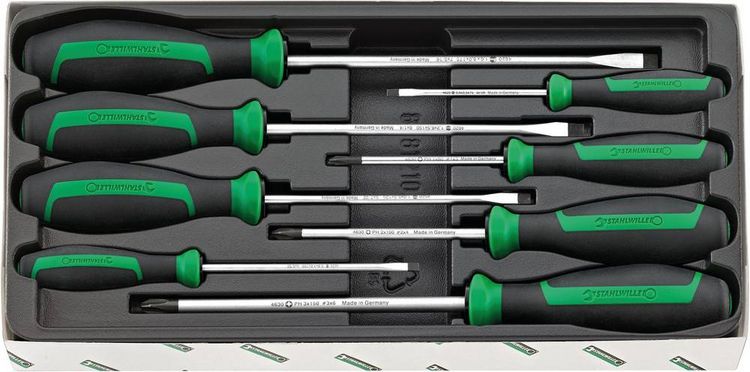 Produktbild: Stahlwille 4692 SATZ DRALL-SCHRAUBENDREHER Schraubendreher-Set