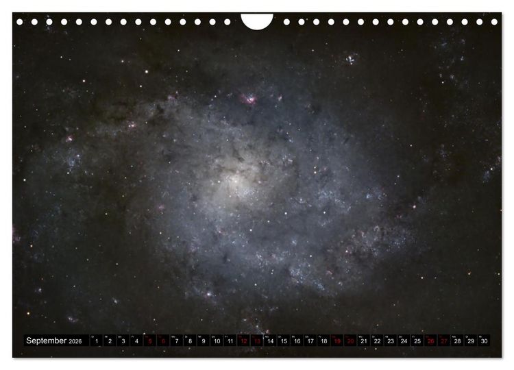 Produktbild: Ein Streifzug durch das Universum (Wandkalender 2026 DIN A4 quer), CALVENDO Monatskalender