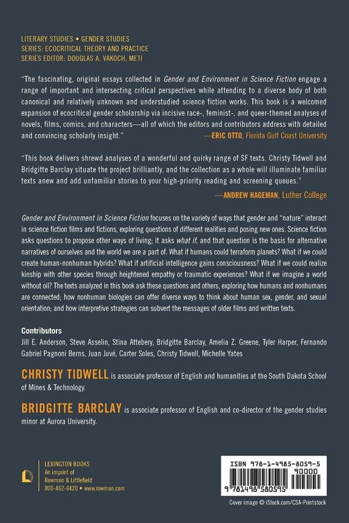 Produktbild: Gender and Environment in Science Fiction