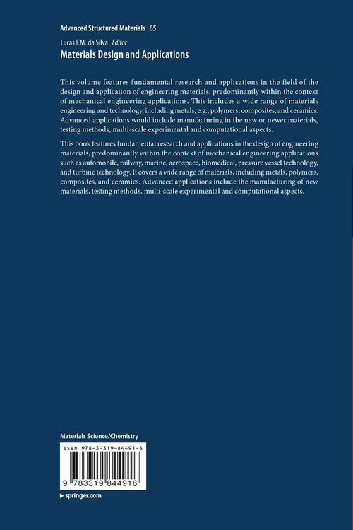 Produktbild: Materials Design and Applications