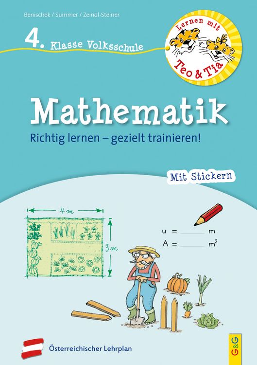 Produktbild: Lernen mit Teo und Tia Mathematik &ndash; 4. Klasse Volksschule