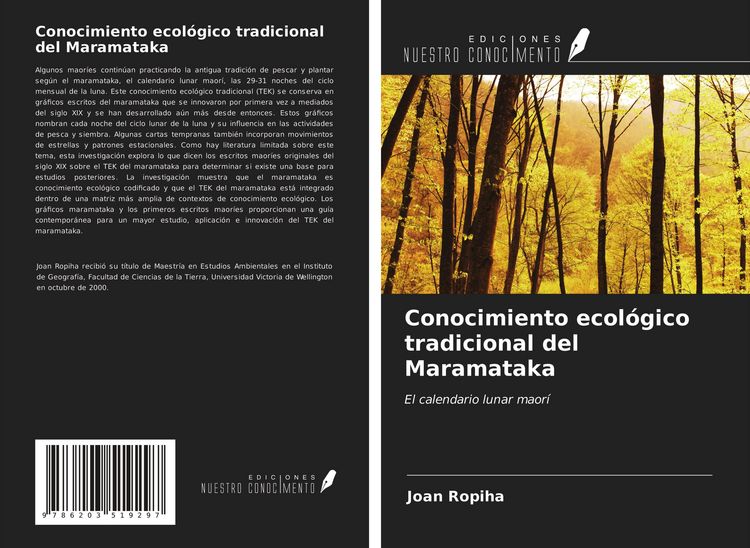 Produktbild: Conocimiento ecol&oacute;gico tradicional del Maramataka