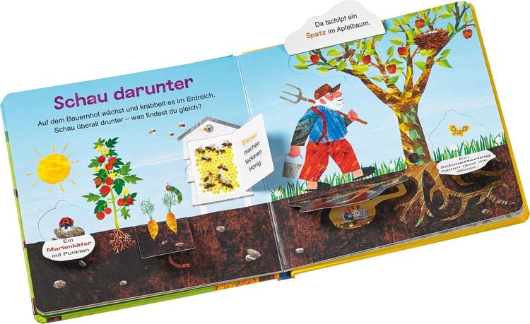 Produktbild: Die kleine Raupe Nimmersatt - Auf dem Bauernhof