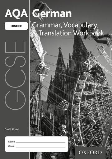 Produktbild: AQA GCSE German Higher Grammar, Vocabulary & Translation Workbook for the 2016 specification (Pack of 8)