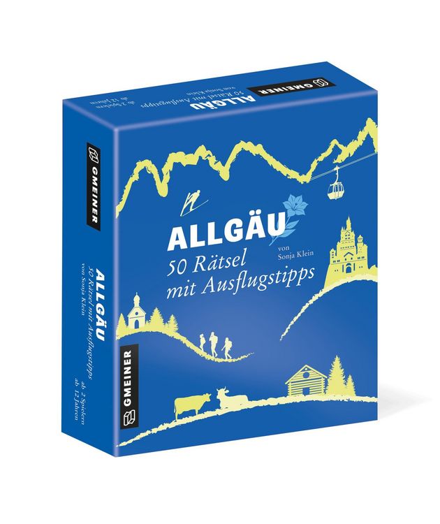Produktbild: Allg&auml;u - 50 R&auml;tsel mit Ausflugstipps