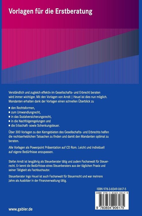 Produktbild: Vorlagen f&uuml;r die Erstberatung - Gesellschafts- und Erbrecht