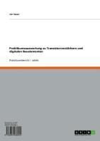 Produktbild: Praktikumsauswertung zu Transistorverst&auml;rkern und digitalen Bauelementen