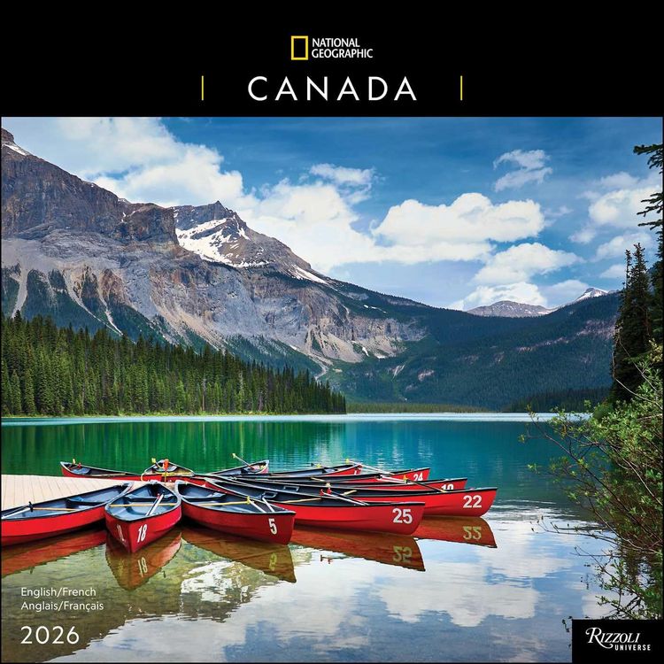 Produktbild: National Geographic: Canada 2026 Wall Calendar