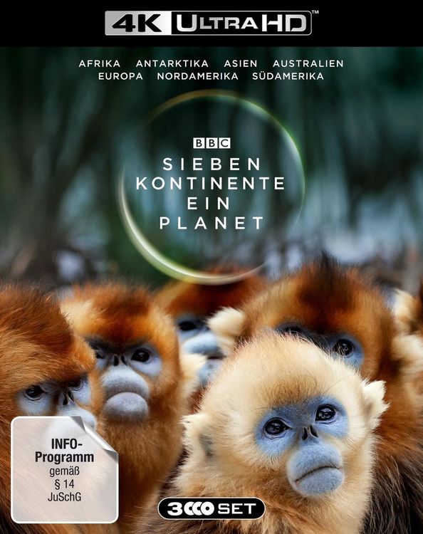 Produktbild: Sieben Kontinente - Ein Planet (4K UHD) [3 BR4Ks]