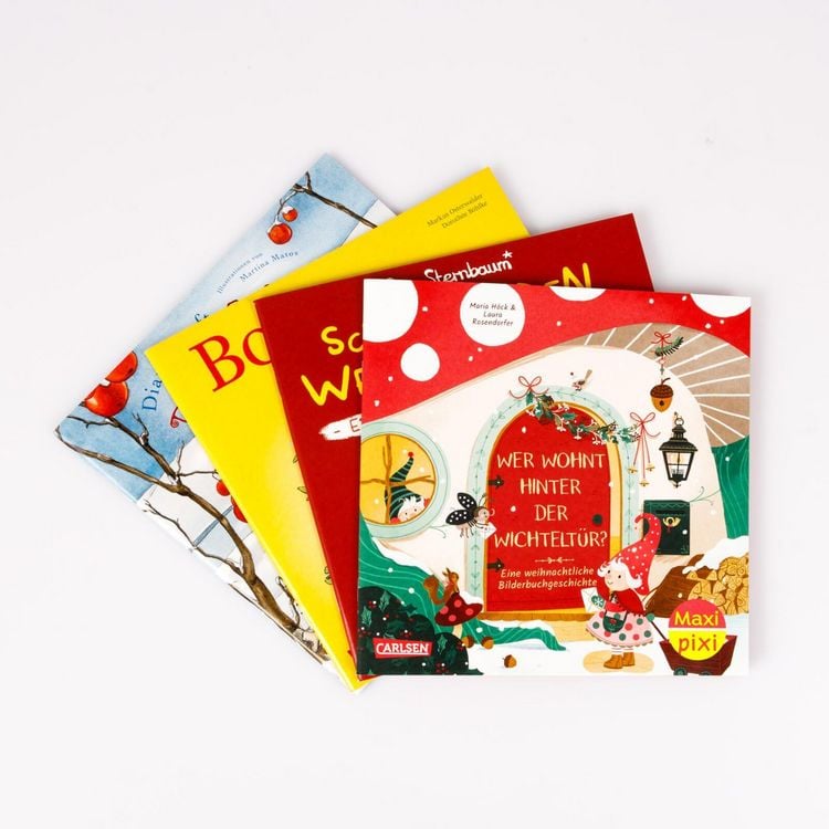 Produktbild: Maxi-Pixi-4er-Set 128: Winter, Wichtel, Weihnachtszeit (4x1 Exemplar)