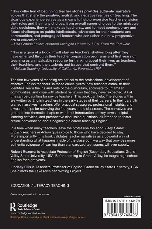 Produktbild: Early Career English Teachers in Action