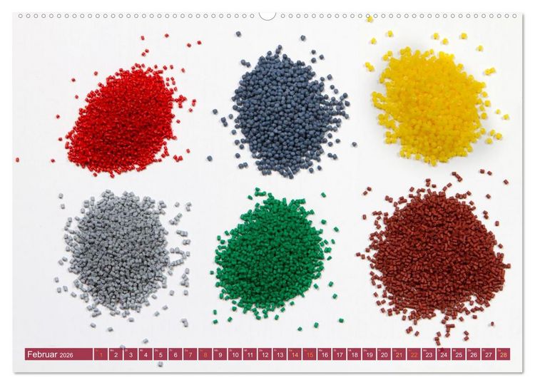 Produktbild: Lass den Farben ihren Lauf (Wandkalender 2026 DIN A2 quer), CALVENDO Monatskalender