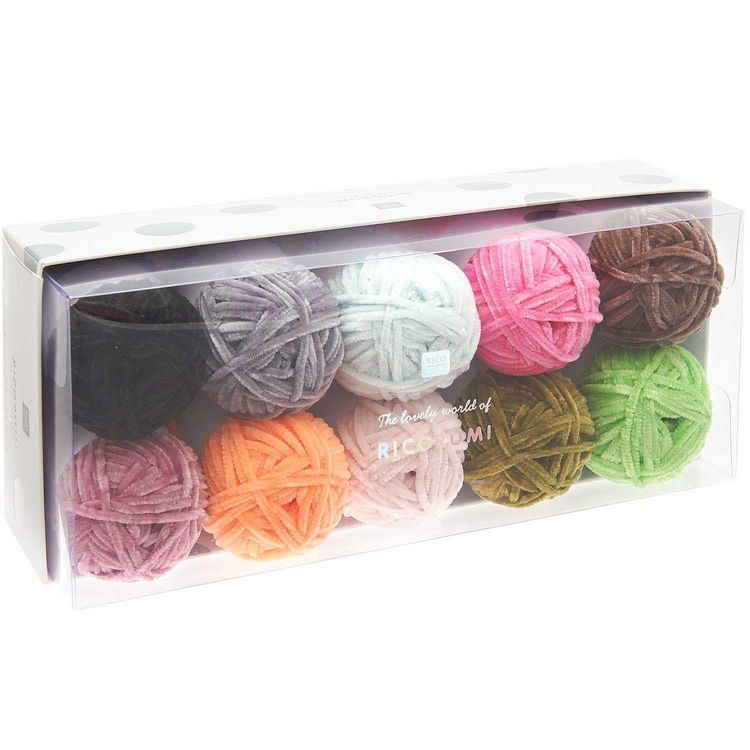Produktbild: Ricorumi Set 10er "Nilli Nilli fashion", Farben: 010, 029, 0