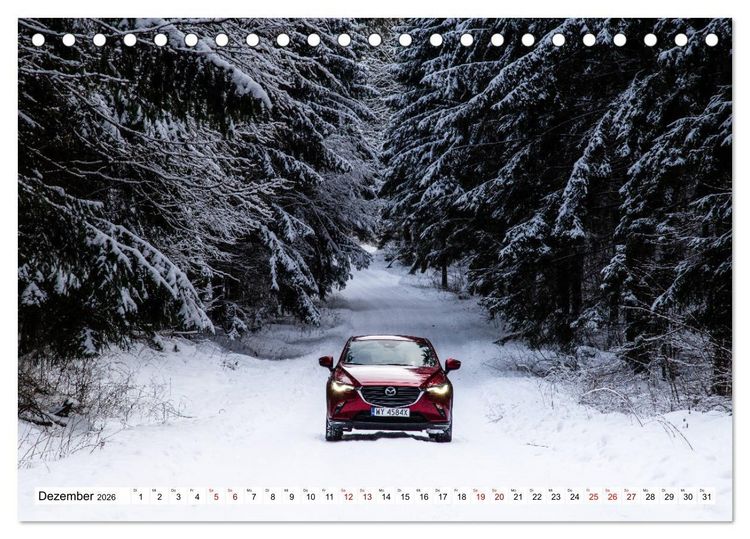 Produktbild: Mein Mazda (Tischkalender 2026 DIN A5 quer), CALVENDO Monatskalender