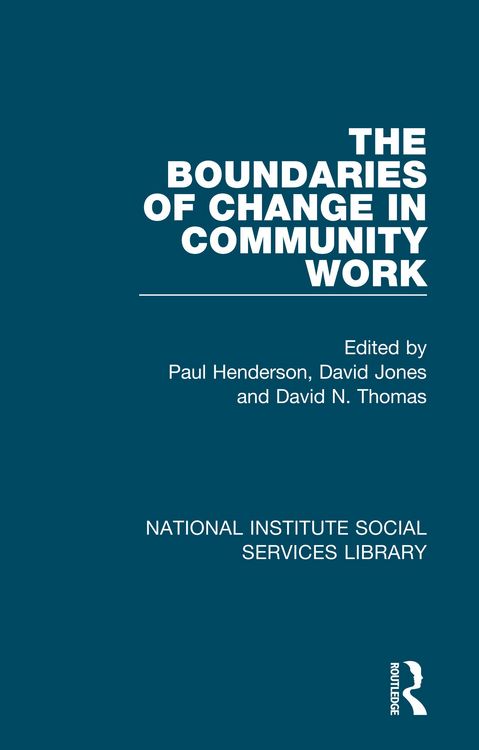 Produktbild: The Boundaries of Change in Community Work