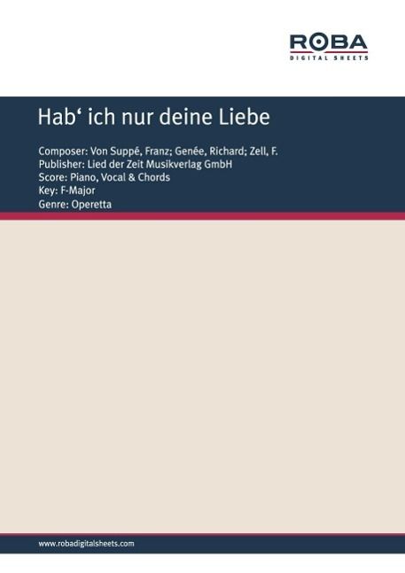 Produktbild: Hab' ich nur deine Liebe