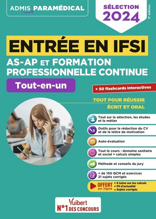 Produktbild: Entree en Ifsi Pour As Ap et Formation Professionnelle Continue Fpc: