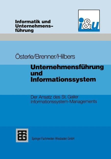 Produktbild: Unternehmensf&uuml;hrung und Informationssystem
