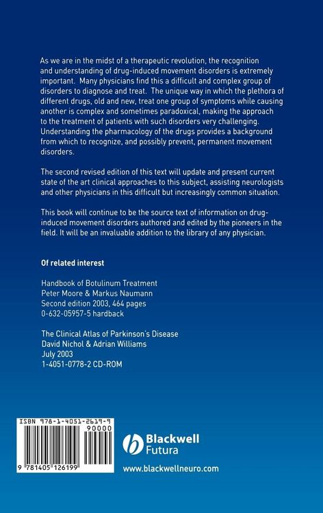 Produktbild: Drug Induced Movement Disorders