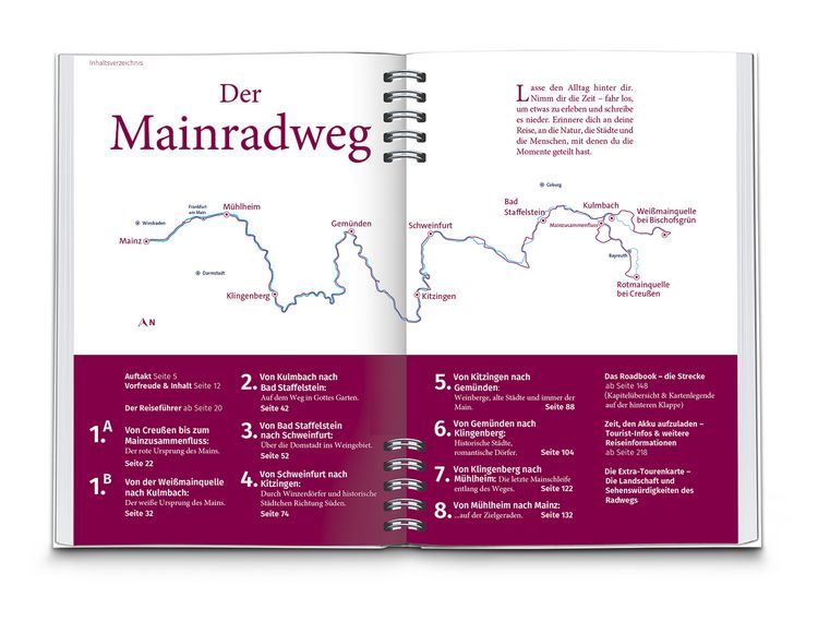 Produktbild: KOMPASS Radreisef&uuml;hrer Mainradweg